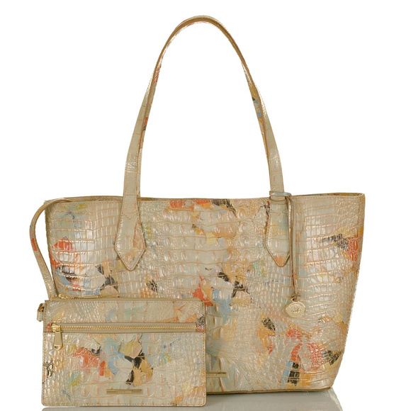 Brahmin Handbags - Brahmin Athena Melbourne Oasis Tote Bag Wristlet